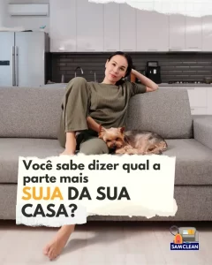 Higienização e Impermeabilização de sofá em Praia Grande